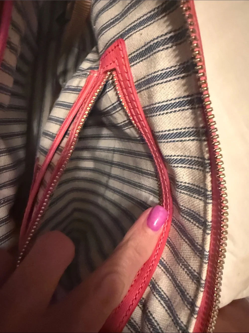 Dooney & Bourke Hot Pink Dome Satchel